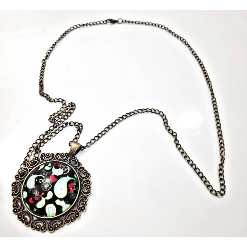 گردنبند دخترانه طرح بت جقه مدل p98