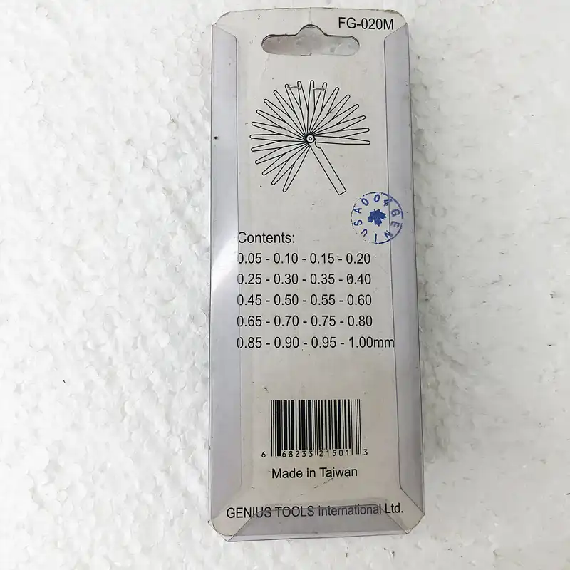 مجموعه 20 عددی آچار فیلر جنیوس تولز کد FG0200M