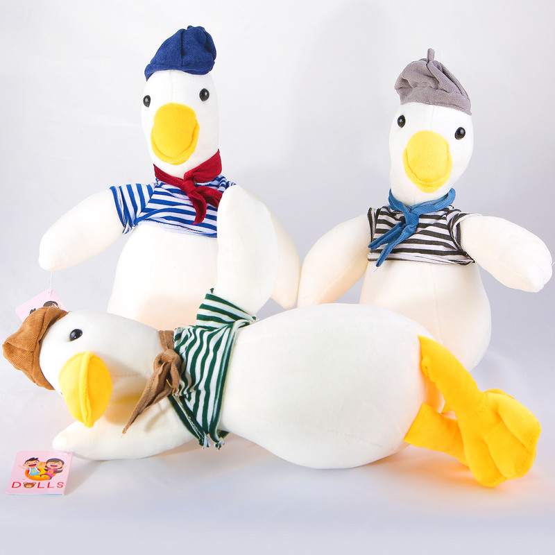  عروسک بی جی دالز مدل اردک ملوانی کد BG11524 ارتفاع 33 سانتی متر