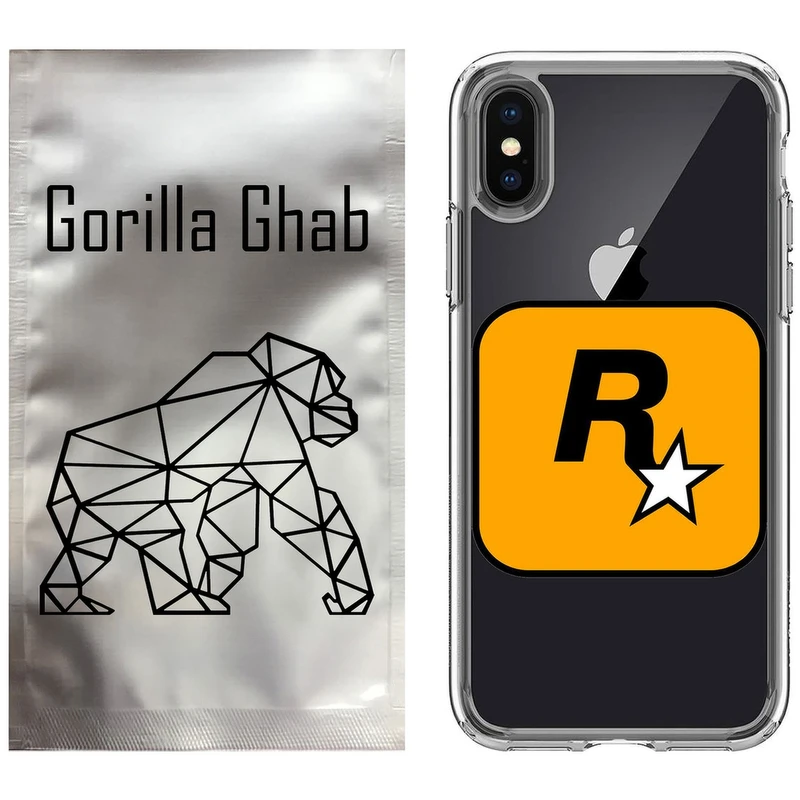 کاور گوریلا قاب مدل CLG کد 54 طرح راک استار مناسب برای گوشی موبایل اپل iPhone X / XS