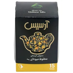 دمنوش آرسیس میوه ای به بسته 15 عددی