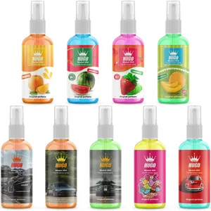 اسپری خوشبو کننده خودرو هوگو مدل C.34567891011 حجم 50 میلی لیتر بسته 9 عددی