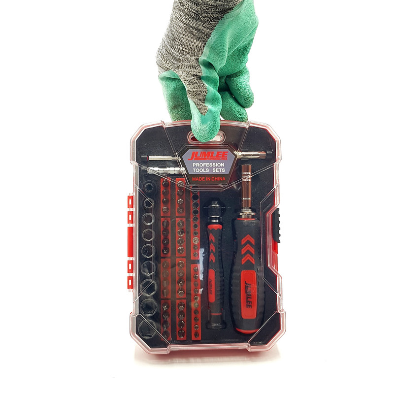 پیچ گوشتی جاملی مدل 1803 مجموعه 66 عددی