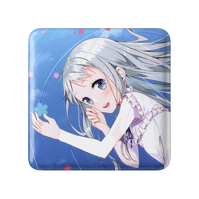 مگنت خندالو طرح میکو هونما انیمه آنوهانا مدل مربعی کد 31954