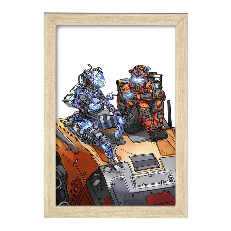 تابلو خندالو مدل بازی تایتان فال (Titanfall) کد 32590