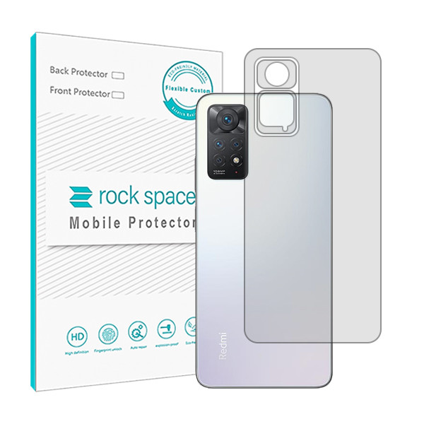 محافظ پشت گوشی شفاف راک اسپیس مدل HyGEL مناسب برای گوشی موبایل شیائومی Redmi Note 11Pro(International)