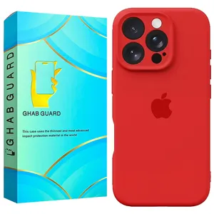 Ghab Guard ORGSIL Cover Suitable for Apple iPhone 16 Pro Max Mobile Phone