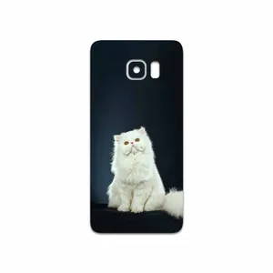 MAHOOT Persian cat Cover Sticker for Samsung Galaxy S6 Edge Plus