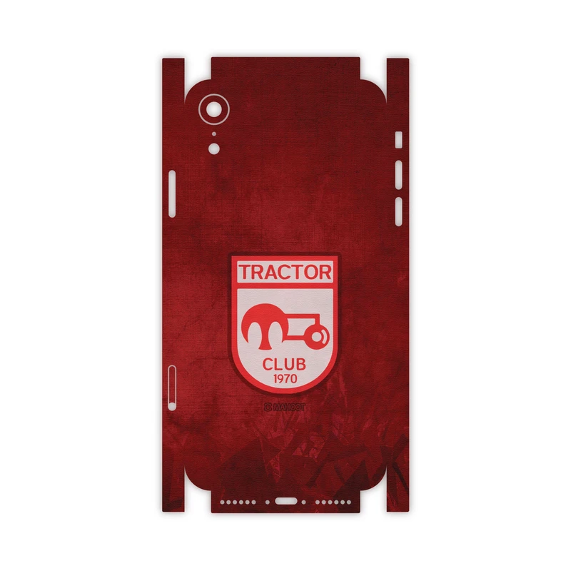 برچسب پوششی ماهوت مدل Tractor-FC-FullSkin مناسب برای گوشی موبایل اپل iPhone Xr