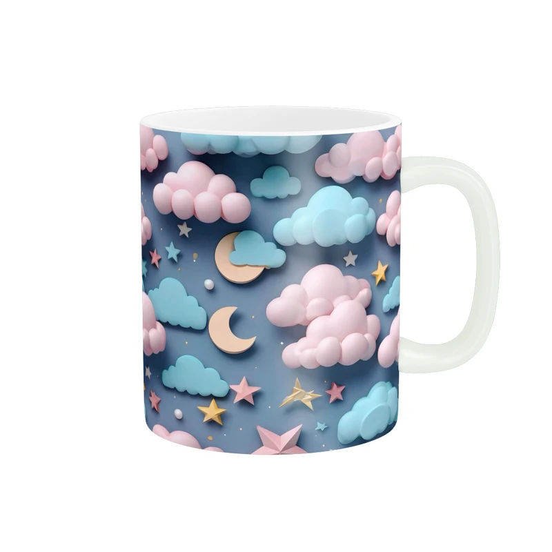 ماگ پاد آفرین طرح ابر فانتزی کد 3201