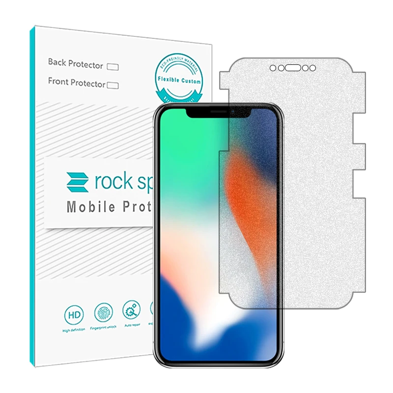 محافظ صفحه نمایش مات راک اسپیس مدل MTT-Medium مناسب برای گوشی موبایل اپل iPhone X