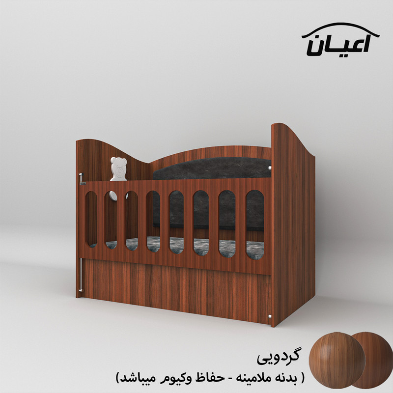 تختخواب کودک اعیان مدل FH598