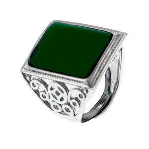 انگشتر مردانه برانت طرح سنتی نگین