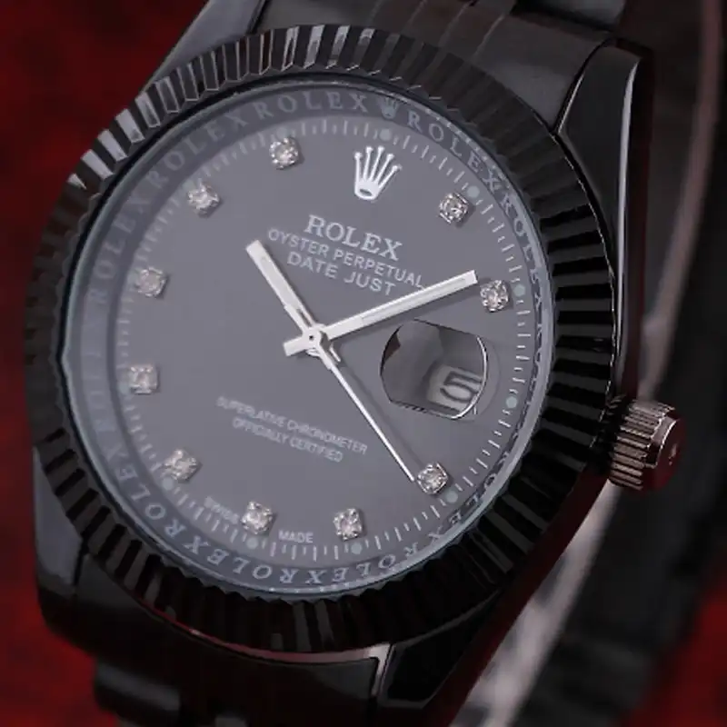 ست ساعت مچی عقربه ای زنانه و مردانه مدل تقویم دار Rol-009