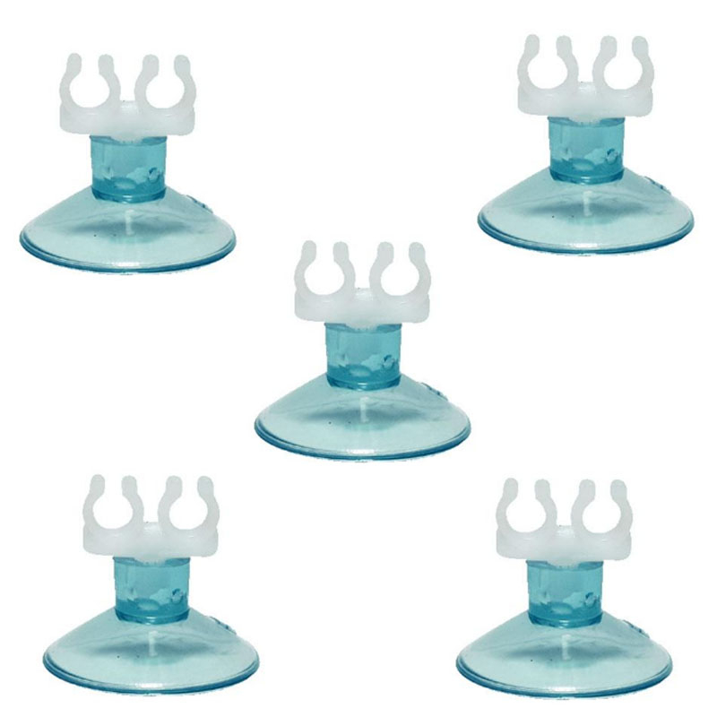 گیره نگهدارنده شلنگ آکواریوم مدل 7D بسته 5 عددی