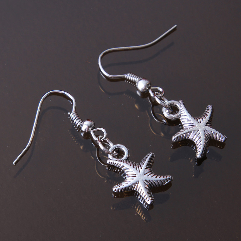 گوشواره دخترانه بازرگانی میلادی کد GZN_101