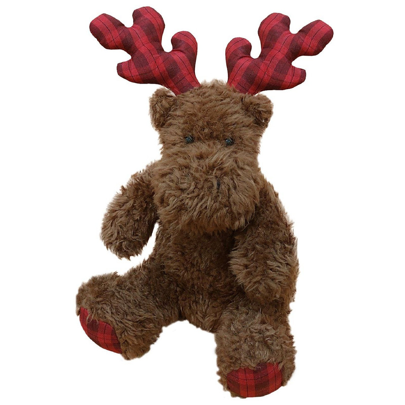 عروسک طرح گوزن مدل Scotch Moose کد SZT4/302 ارتفاع 27 سانتی‌متر