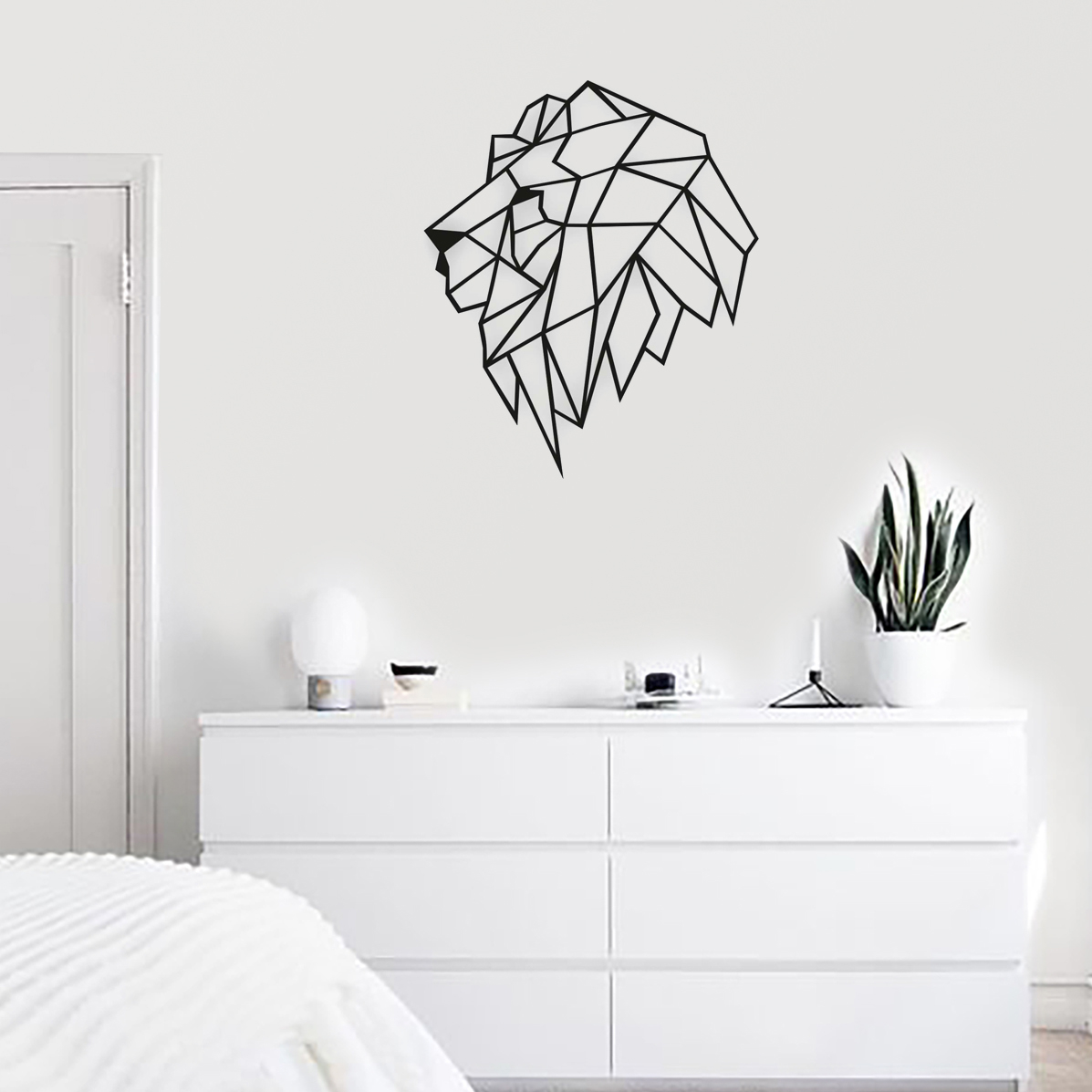 دیوارکوب طرح شیر مدل art1003