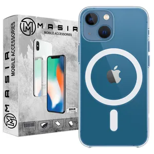 Masir Clear Magsafe Magnetic cover suitable for Apple Iphone 13