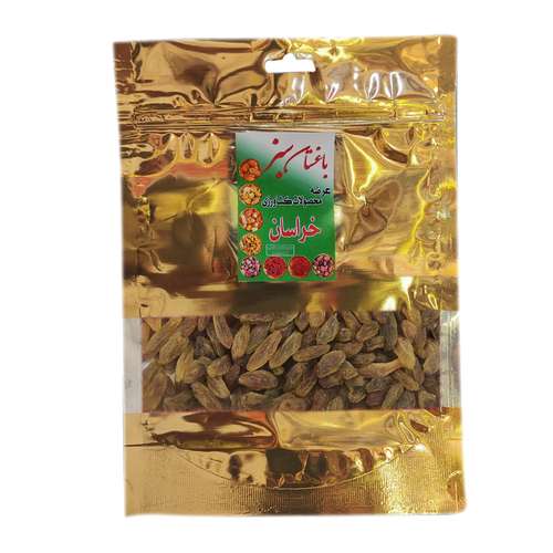 کشمش آفتابی کاشمر باغستان سبز - 1 کیلوگرم