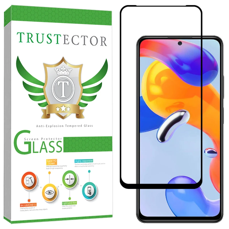 محافظ صفحه نمایش سرامیک شفاف تراستکتور مدل CERT30 مناسب برای گوشی موبایل شیائومی  Redmi Note 11 Pro 5G / Note 11 Pro Plus 5G / Mi 11i / 11i HyperCharge 5G / اینفینیکس Note 30 Pro 4G / ناتینگ Phone 1