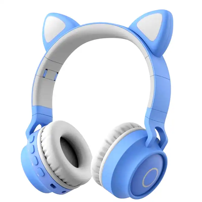 هدست بلوتوثی طرح فانتزی گربه ای مدل BT-028 کد 02