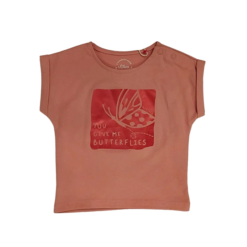تی شرت آستین کوتاه نوزادی اس.اولیور کد 4949