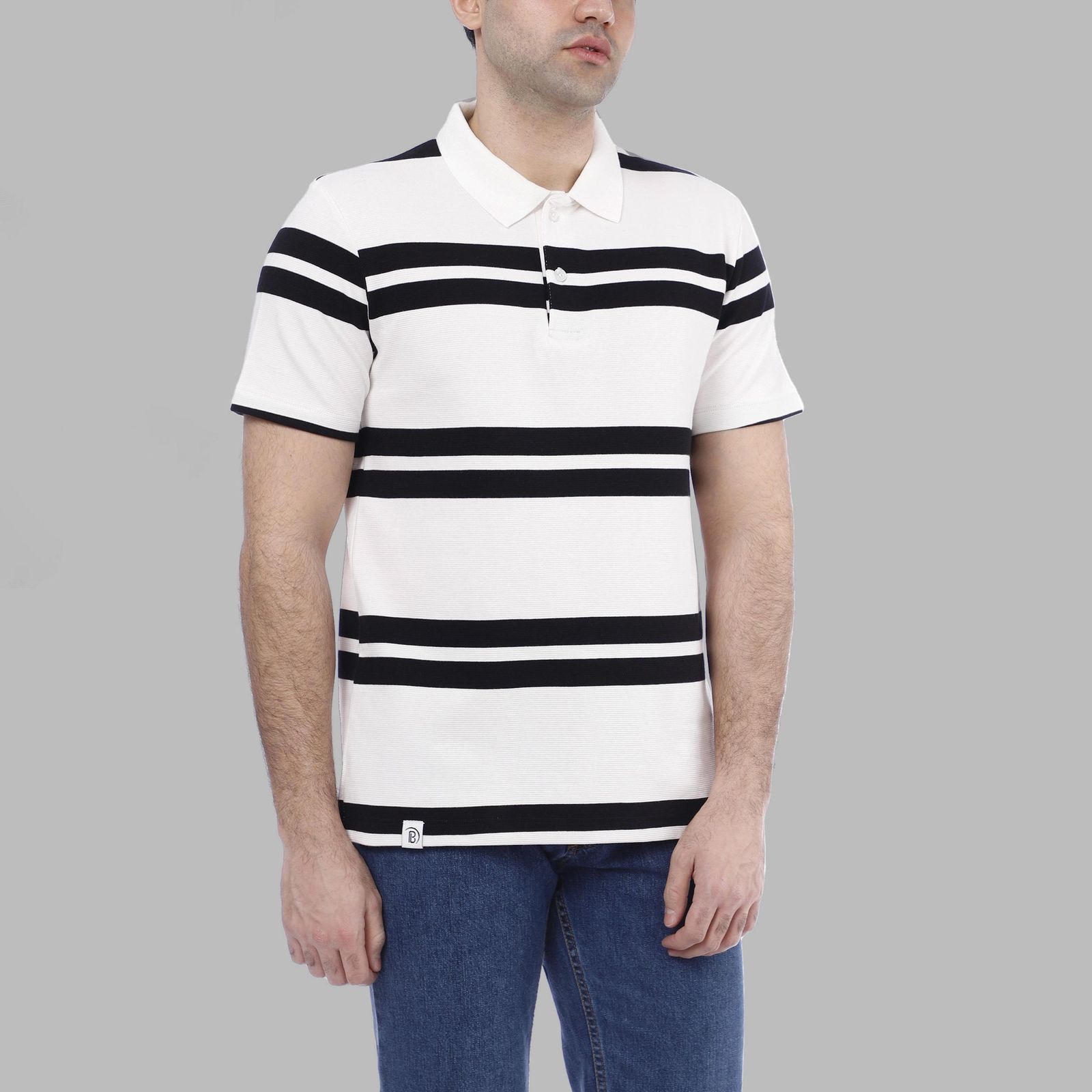 پولوشرت آستین کوتاه مردانه باینت مدل 2261794 کد 01 -  - 1