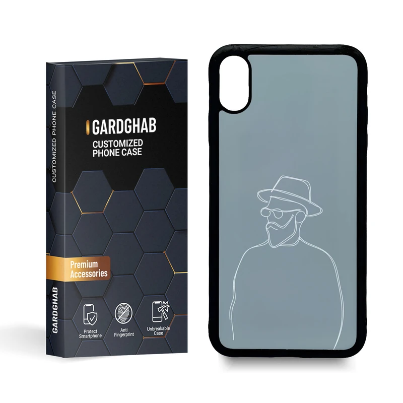 کاور گارد قاب مدل پسرانه مناسب برای گوشی موبایل اپل iphone xs max