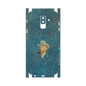 MAHOOT Self portrait with a gray felt hat-FullSkin Cover Sticker for Samsung Galaxy A6 Plus 2018