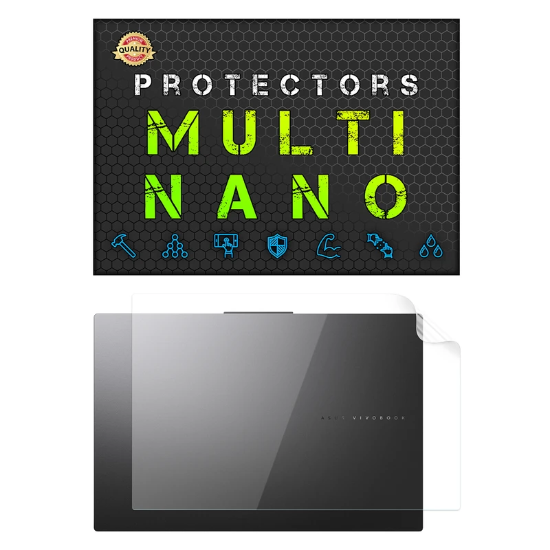 محافظ پشت شفاف لپ تاپ مولتی نانو مدل X-F1T مناسب برای لپ تاپ ایسوس VivoBook Pro N6506MV 15.6 inch 2024