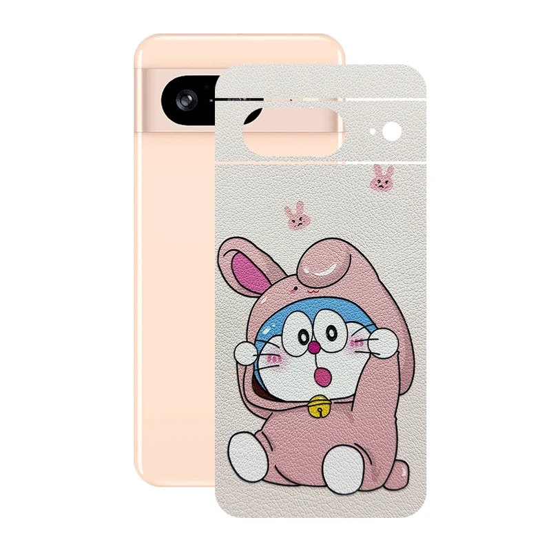 برچسب پوششی ریمکس مدل Leth طرح بچه دورایمون مناسب برای گوشی موبایل گوگل Pixel 8