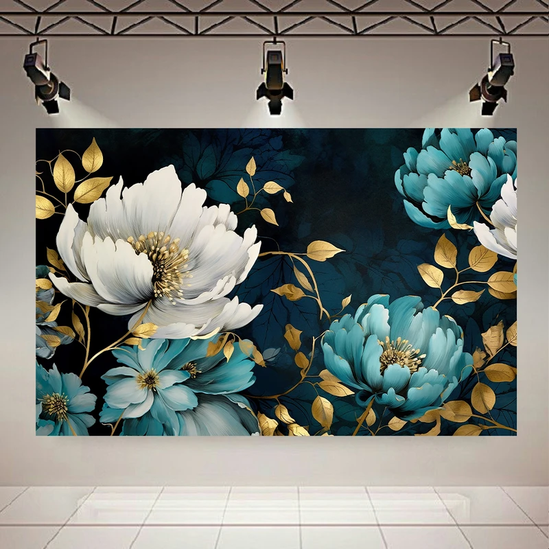  پوستر دیواری طرح مدرن گلها کد AR302593