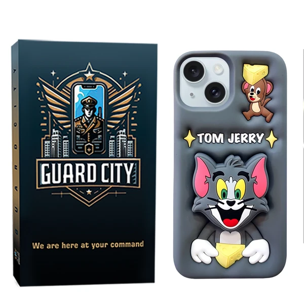 کاور گارد سیتی مدل TOM&JERRY مناسب برای گوشی موبایل اپل iPhone 15