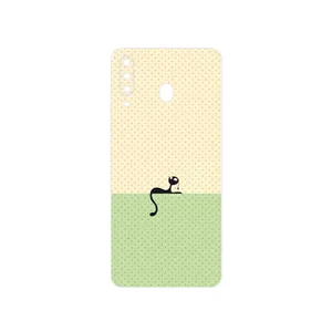 MAHOOT Minimal Internet Cat Icon Cover Sticker for Samsung Galaxy M30