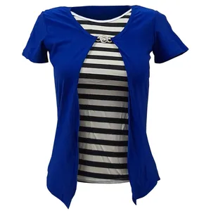 بلوز آستین کوتاه زنانه مدل 90