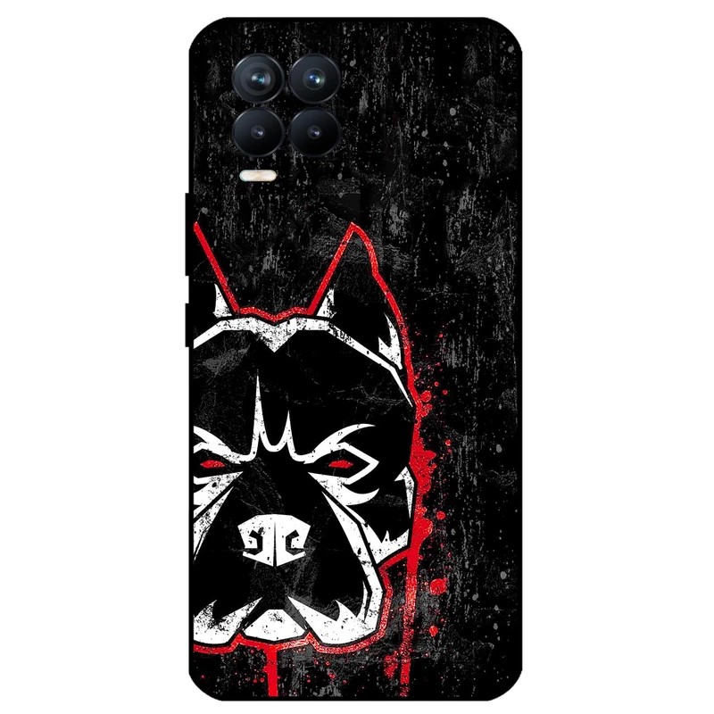 کاور مگافون طرح بولداگ مدل 8162 مناسب برای گوشی موبایل ریلمی 8 4G / 8 Pro  