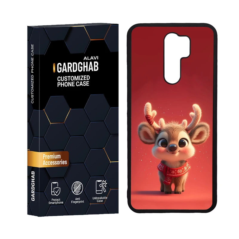 کاور گارد قاب علوی مدل دورژله ای کارتنی و انیمه مناسب برای گوشی موبایل شیائومی Redmi 9 / Redmi 9 Prime