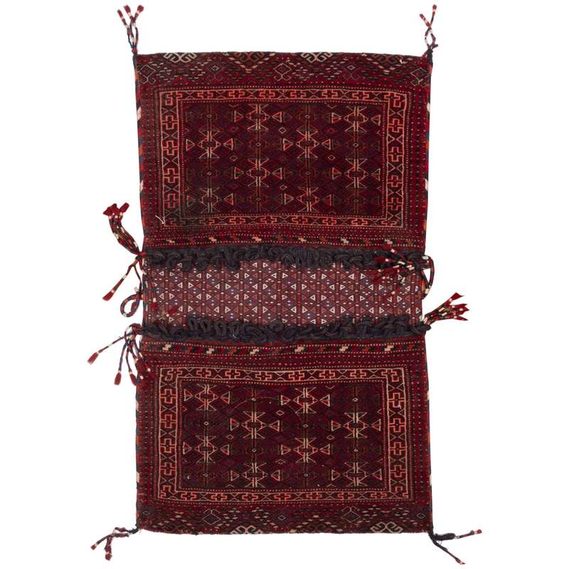 خورجین قدیمی دستباف نیم متری سی پرشیا کد 157052