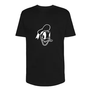 تی شرت لانگ مردانه مدل Donald duck کد Sh029 رنگ مشکی