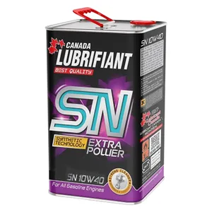روغن موتور لوبریفنت کانادا مدل 10W40 SN حجم 4 لیتر