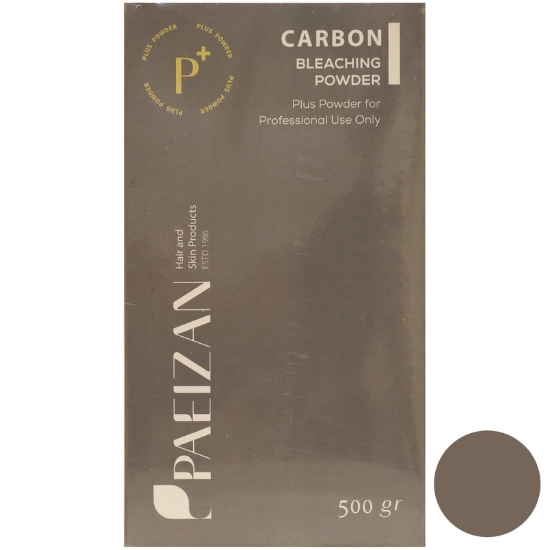 پودر دکلره پاییزان مدل 21 وزن 500 گرم رنگ کربن