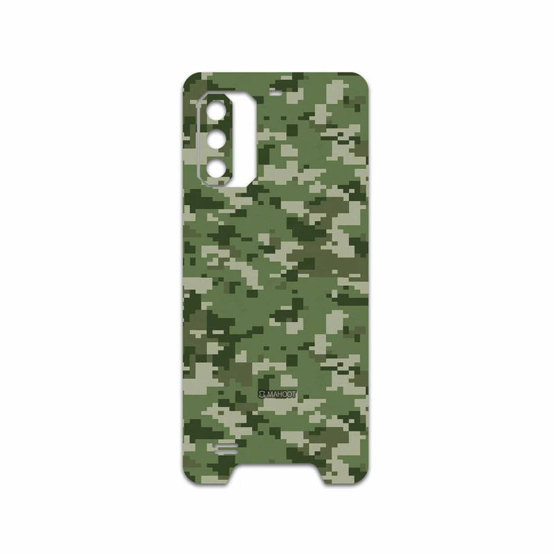 برچسب پوششی ماهوت مدل Army-Green-Pixel مناسب برای گوشی موبایل یولفون Armor 7