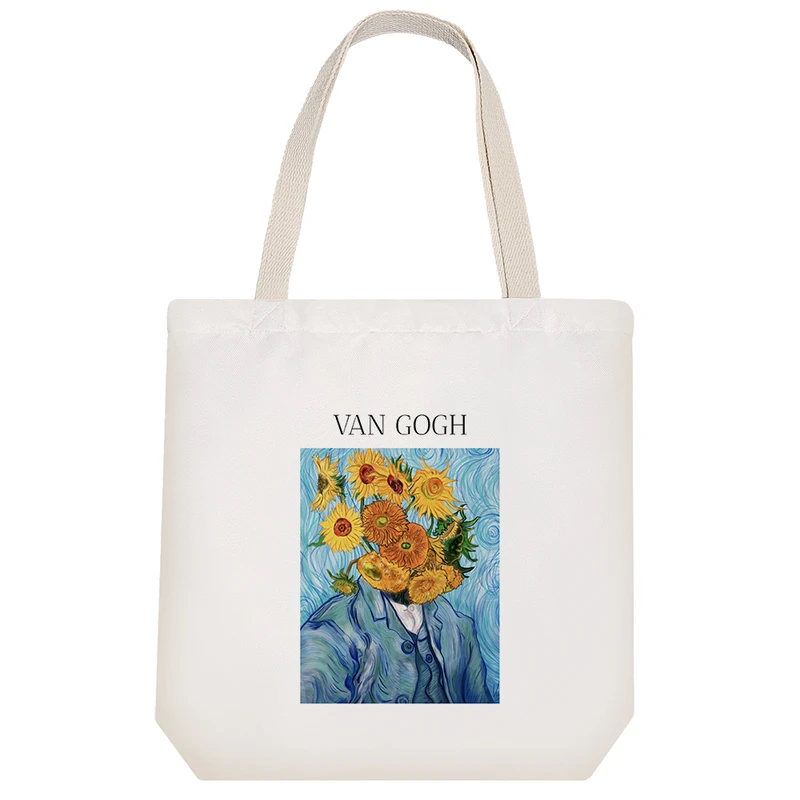 ساک خرید خندالو مدل ونسان ونگوگ کد H2028