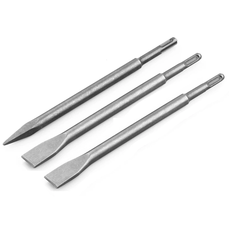 قلم ساختمانی تام مدل T-20 سایز 250 میلیمتر مجموعه 3 عددی