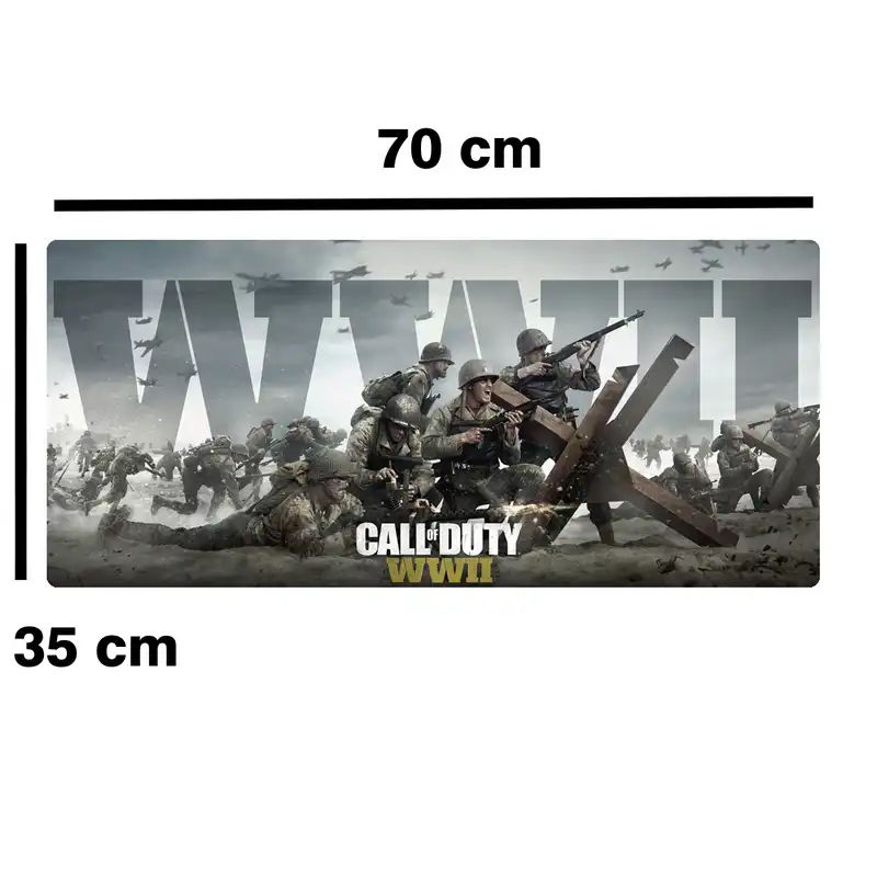 ماوس پد مخصوص بازی طرح Call Of Duty WW مدل 12144