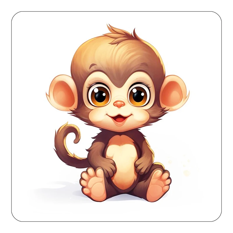 مگنت کاکتی طرح حیوانات کارتونی مدل mp28191