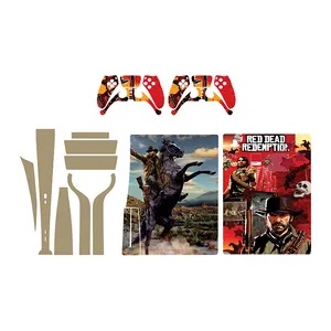     برچسب کنسول بازی پلی استیشن5 استاندارد توییجین وموییجین مدل red dead redemption  01