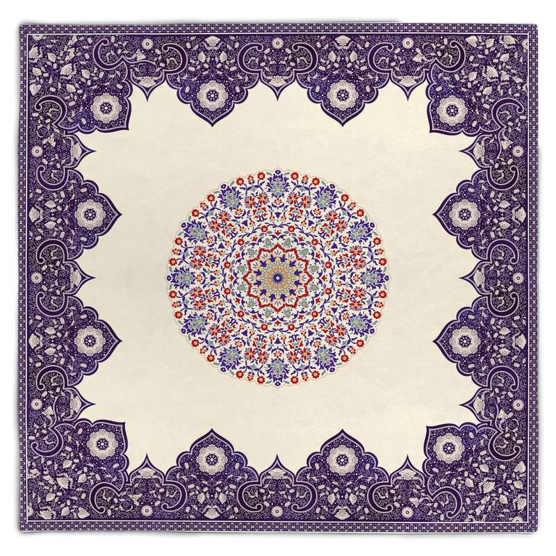 رومیزی طرح اسلیمی کد 9999