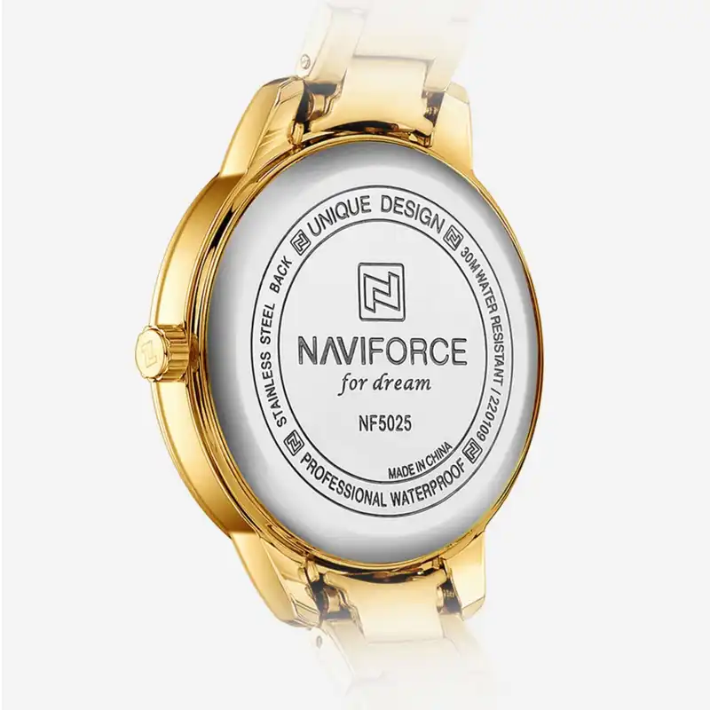 ساعت مچی عقربه ای زنانه نیوی فورس مدل NF5025